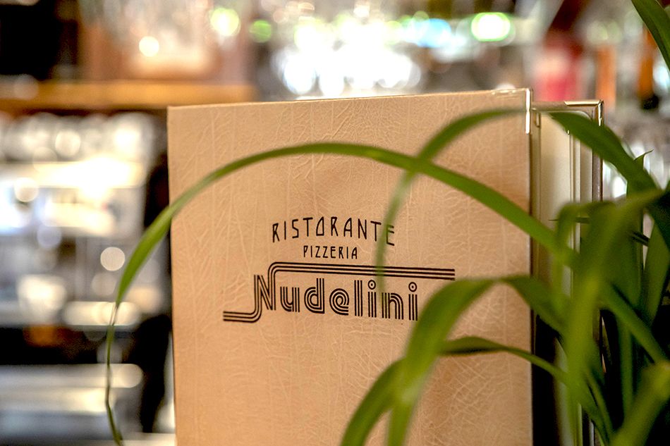 Menükarte Pizzeria Nudelini